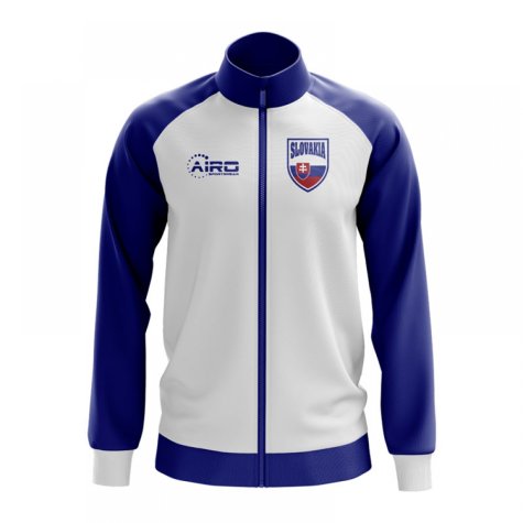 Slovakia Concept Football Track Jacket (White)