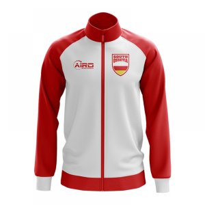 South Ossetia Concept Football Track Jacket (White)