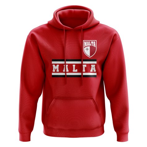 Malta Core Football Country Hoody (Red)