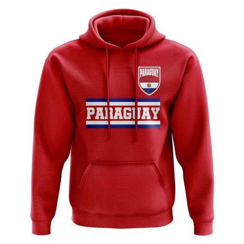 Paraguay Core Football Country Hoody (Red)