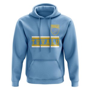 Tuvalu Core Football Country Hoody (Sky)