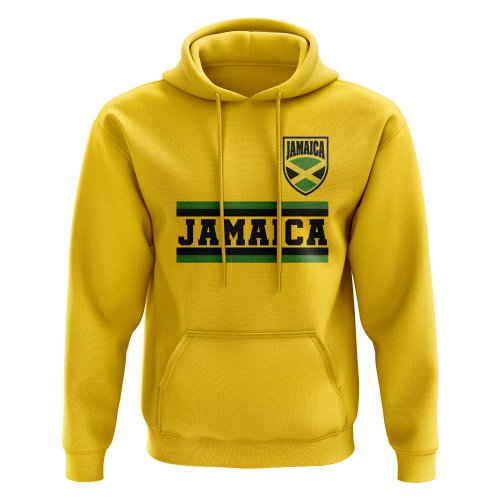 Jamaica Core Football Country Hoody (Yellow)