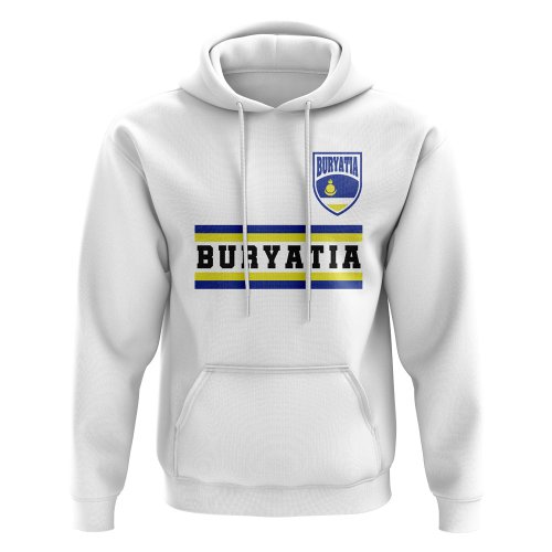 Buryatia Core Football Country Hoody (White)