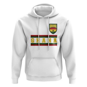 Ghana Core Football Country Hoody (White)