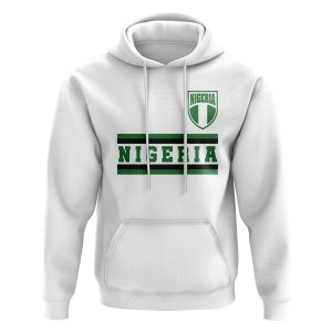 Nigeria Core Football Country Hoody (White)