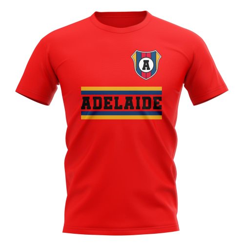 Adelaide United Core Football Club T-Shirt (Red)