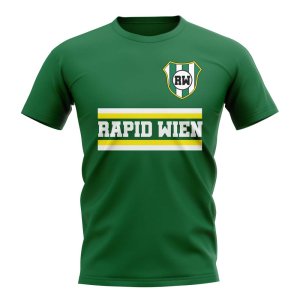 Rapid Wien Core Football Club T-Shirt (Green) Rapid Wien Core Football Club T-Shirt (Green)