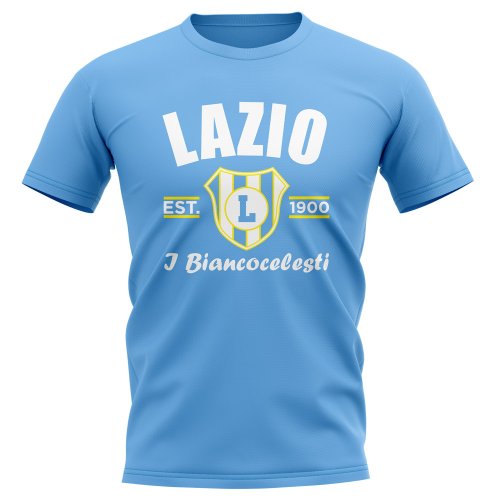 Lazio Established Football T-Shirt (Sky)