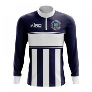 Montserrat Concept Football Half Zip Midlayer Top (Navy-White)