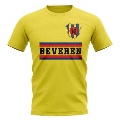 Waasland-beveren Core Football Club T-Shirt (Yellow)