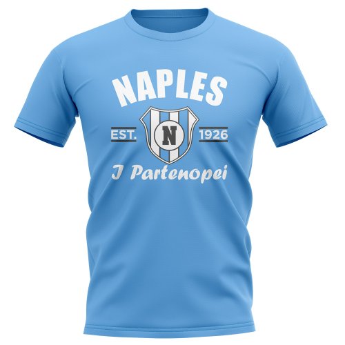 Napoli Established Football T-Shirt (Sky Blue)