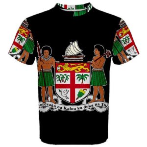 Fiji Coat of Arms Sublimated Sports Jersey