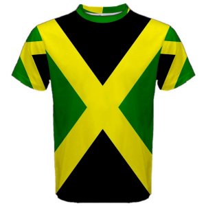 Jamaica Flag Sublimated Sports Jersey Jamaica Flag Sublimated Sports Jersey