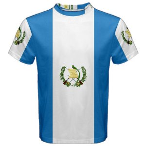 Guatemala Flag Sublimated Sports Jersey