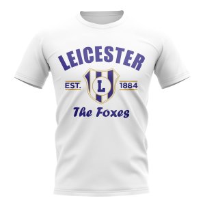 Leicester Established Football T-Shirt (White)