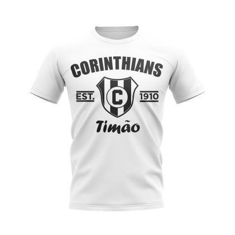 Corinthians Established Football T-Shirt (White)