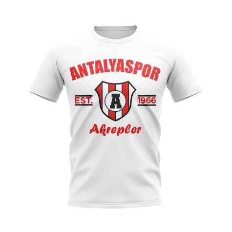 Antalyaspor Established Football T-Shirt (White)