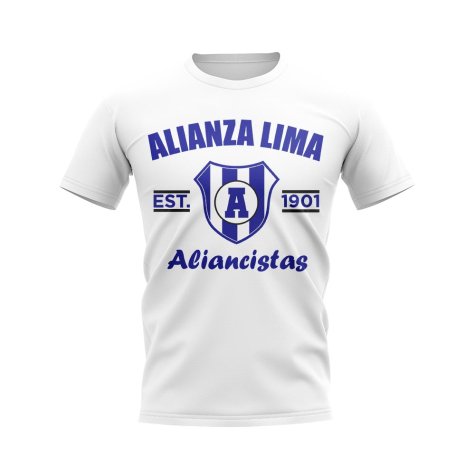 Alianza Lima Established Football T-Shirt (White)