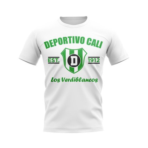 Deportivo Cali Established Football T-Shirt (White)