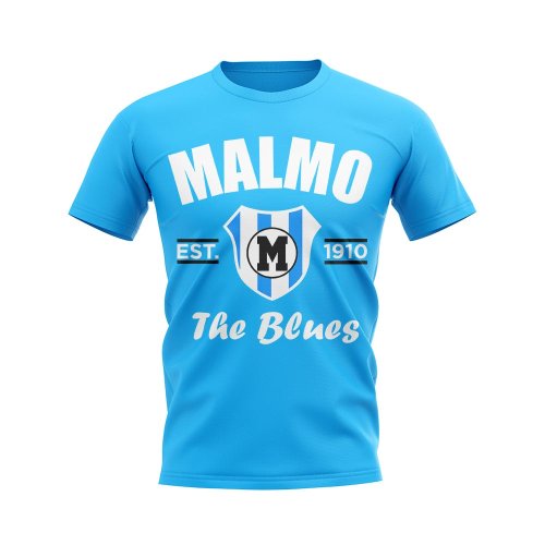 Malmo Established Football T-Shirt (Sky)