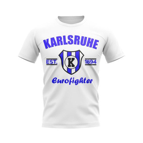 Karlsruhe Established Football T-Shirt (White)