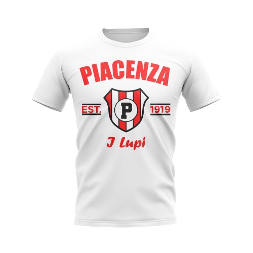 Piacenza Established Football T-Shirt (White)