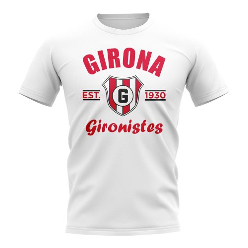 Girona Established Football T-Shirt (White)