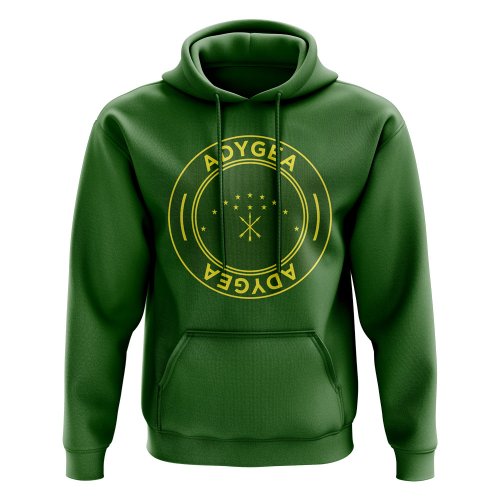 Adygea Football Badge Hoodie (Green)