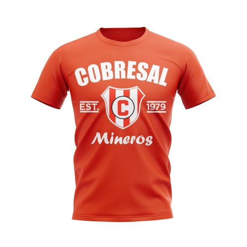 Cobresal Established Football T-Shirt (Orange)