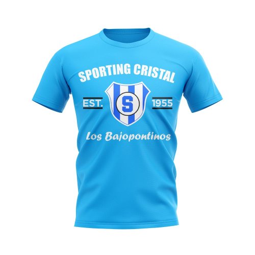 Sporting Cristal Established Football T-Shirt (Sky Blue)