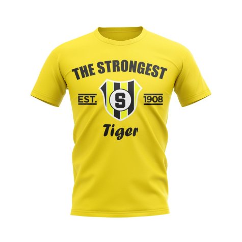 The Strongest Established Football T-Shirt (Yellow)