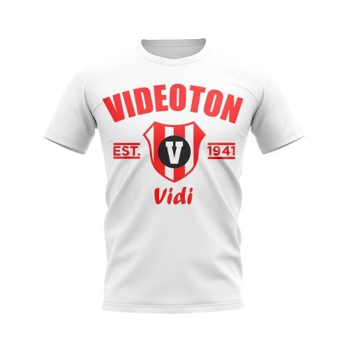 Videoton Established Football T-Shirt (White)