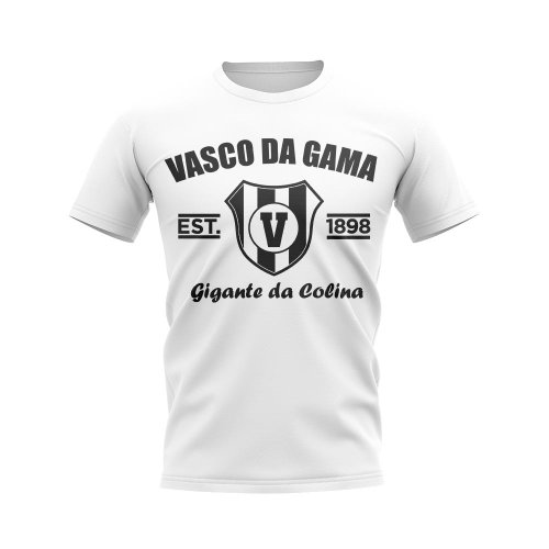 Vasco da Gama Established Football T-Shirt (White)