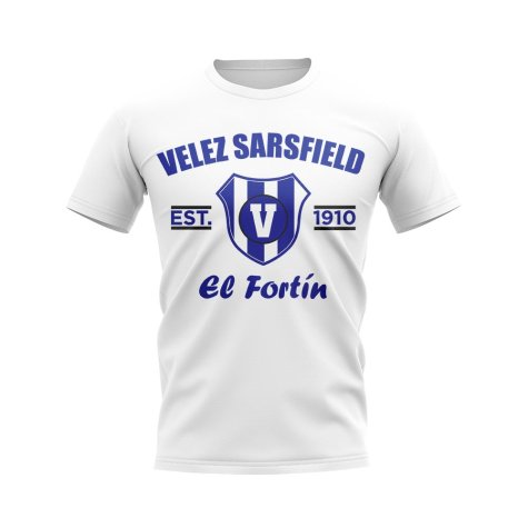 Velez Sarsfield Established Football T-Shirt (White)