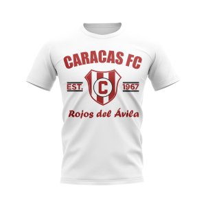 Caracas Established Football T-Shirt (White)