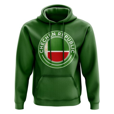 Cechen Republic Football Badge Hoodie (Green)