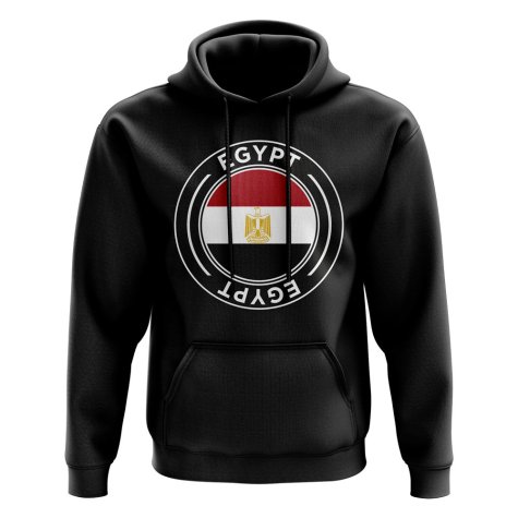 Egypt Football Badge Hoodie (Black)