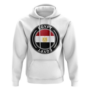 Egypt Football Badge Hoodie (White)