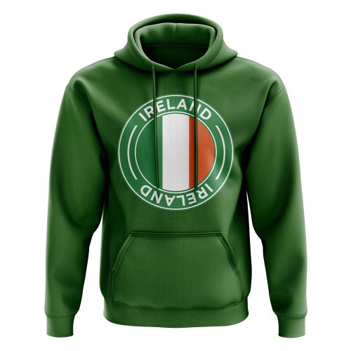 Ireland Football Badge Hoodie (Green)