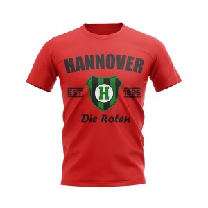 Hannover Established Football T-Shirt (Red)