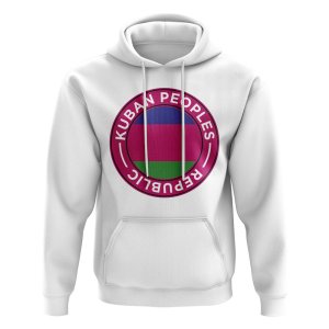 Kuban People's Republic Football Badge Hoodie (White) Kuban People's Republic Football Badge Hoodie (White)