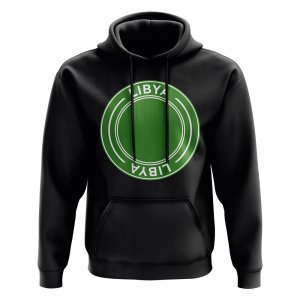 Libya Football Badge Hoodie (Black)