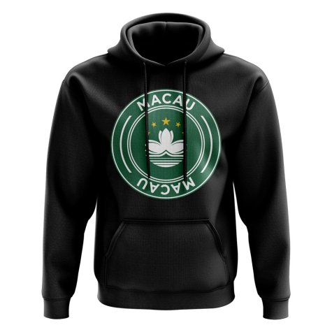 Macau Football Badge Hoodie (Black)