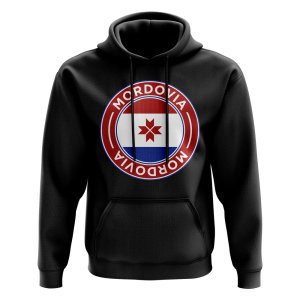 Mordovia Football Badge Hoodie (Black) Mordovia Football Badge Hoodie (Black)