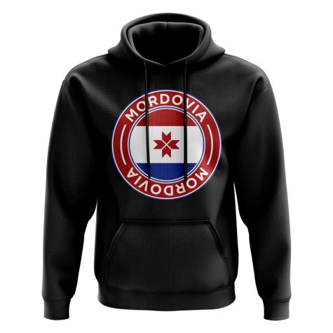 Mordovia Football Badge Hoodie (Black)