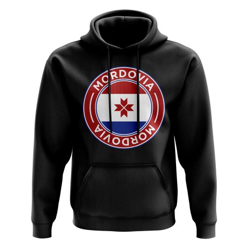 Mordovia Football Badge Hoodie (Black)