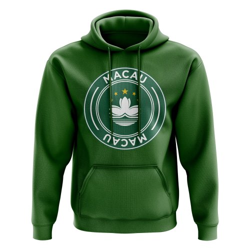 Macau Football Badge Hoodie (Green)