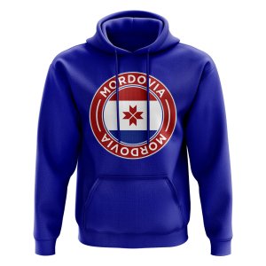 Mordovia Football Badge Hoodie (Royal) Mordovia Football Badge Hoodie (Royal)