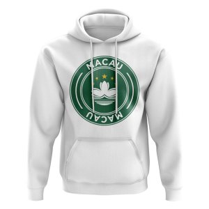 Macau Football Badge Hoodie (White) Macau Football Badge Hoodie (White)