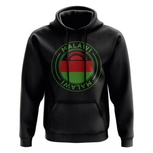 Malawi Football Badge Hoodie (Black)